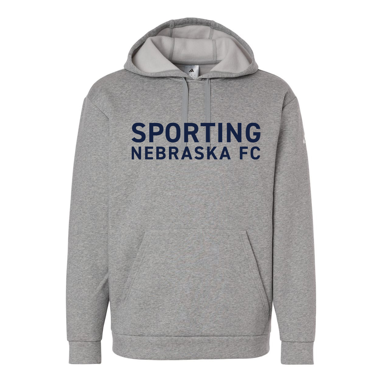 Sporting Nebraska FC - Adidas Fleece Hooded Sweatshirt (Logo 2)