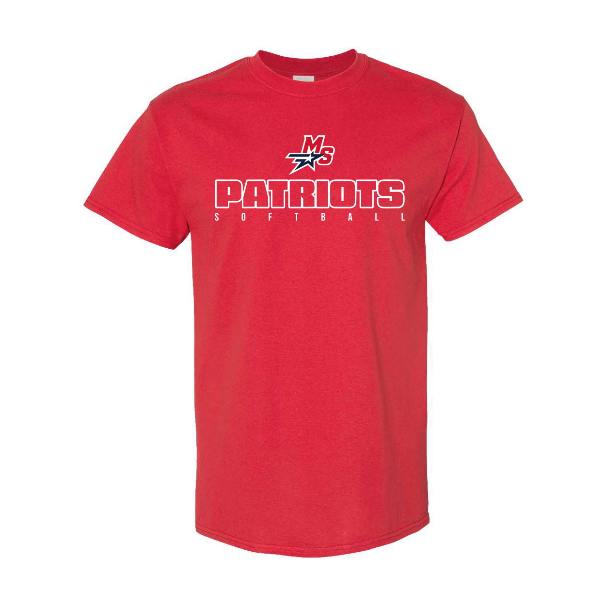 MS Softball - Gildan T-Shirt (Logo 3)