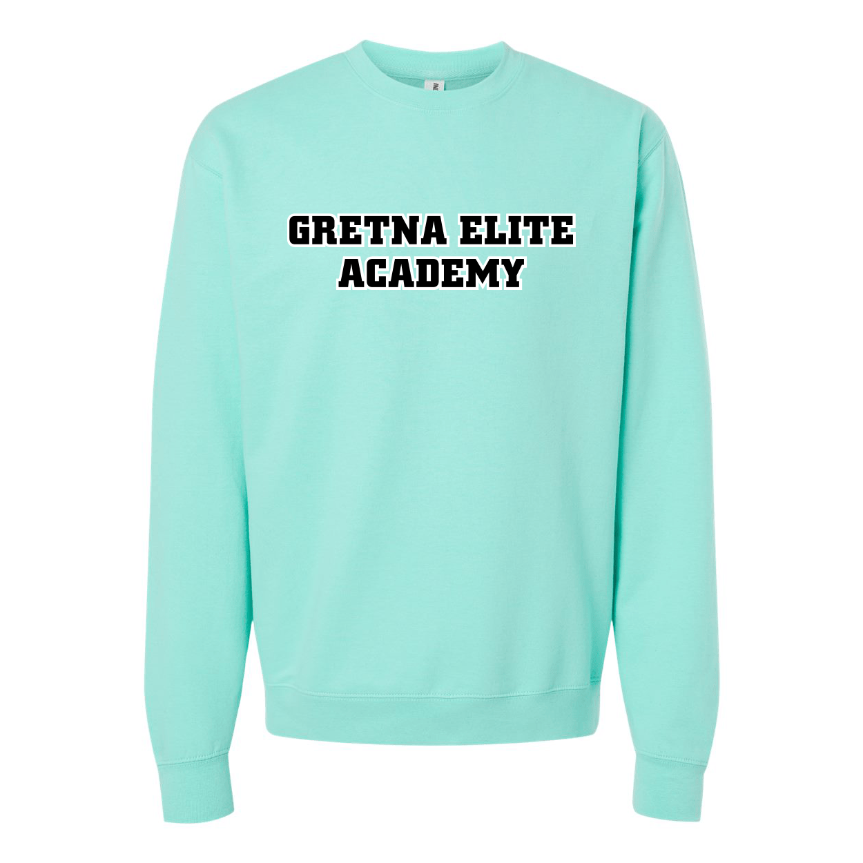 Gretna Elite - Independent Crewneck Sweatshirt - TEAL (Text Logo)
