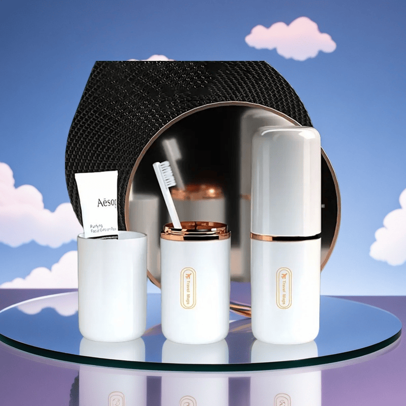 Travel Toothbrush and Toothpaste holder