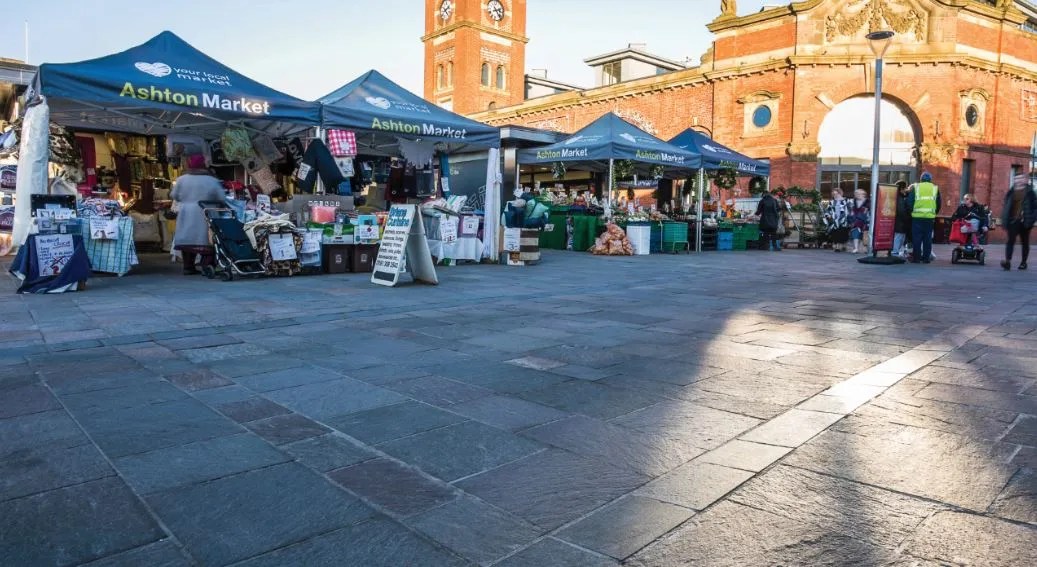 Tameside Council goes au naturel at Ashton Market
