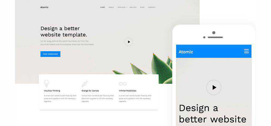 Browse the best free business, portfolio, and blog html5 responsive website templates. 50 Free Responsive Html Web Templates