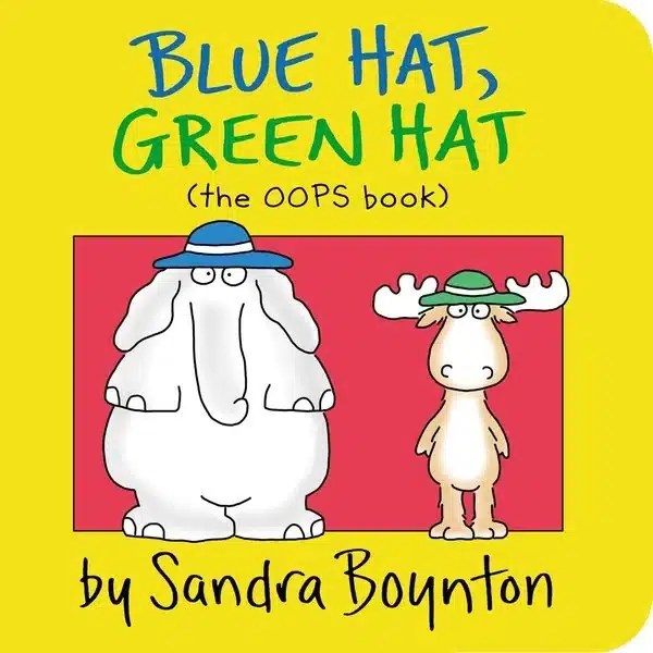 The book, Blue Hat, Green Hat