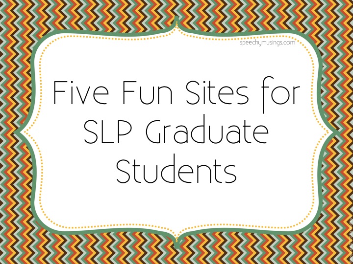 It may be used as a heuristic device to lead one's readers to see that things are not so simple or certain as they seem, or perhaps not so complex or doubtful as they seem. Five Fun Sites For Slp Graduate Students Speechy Musings