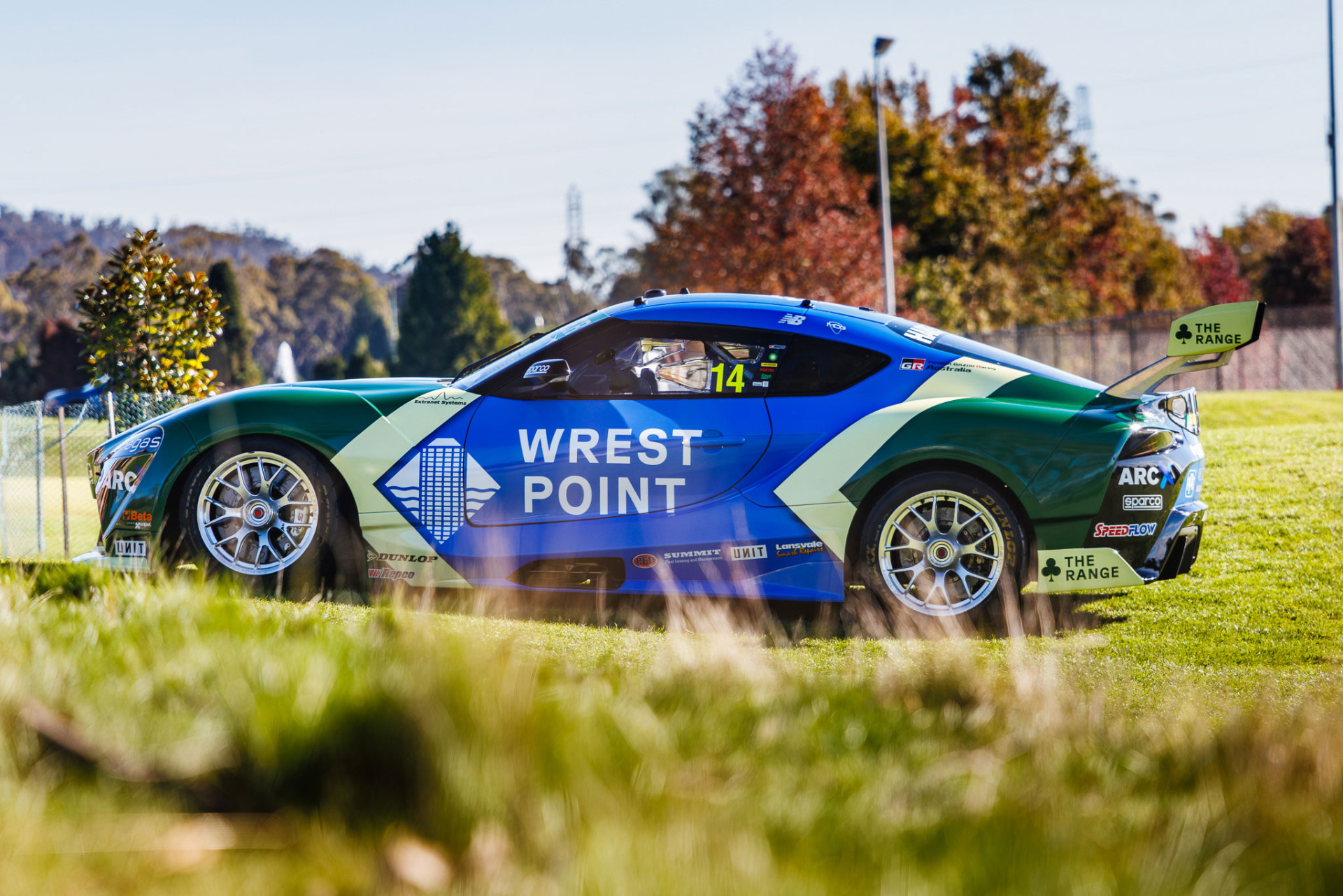 New Look Hill Toyota Supra Unveiled at Country Club Tasmania Golf Course (2026)