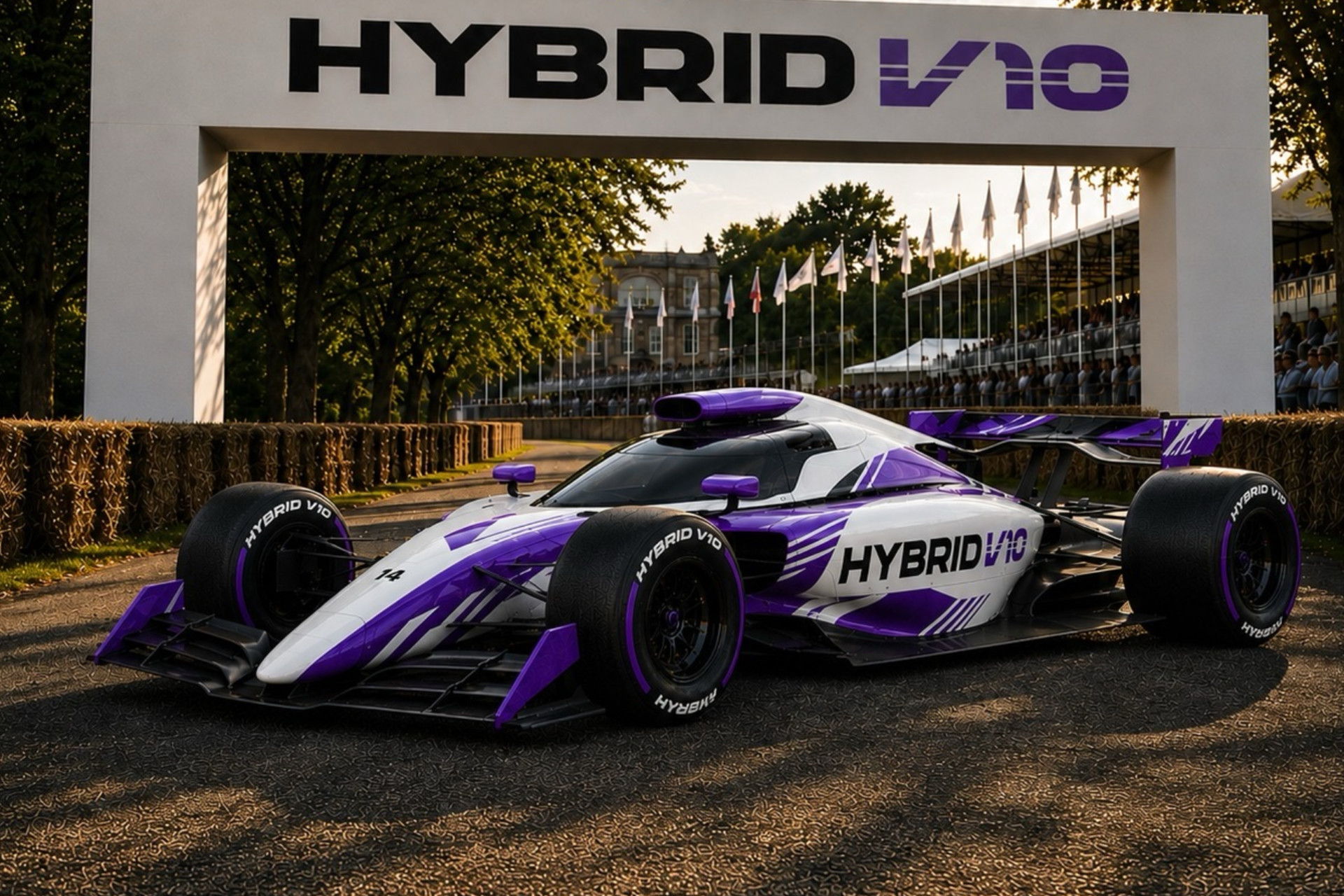 Lewis Hamilton's Vision: Unveiling the HybridV10 Race Car Concept (2026)