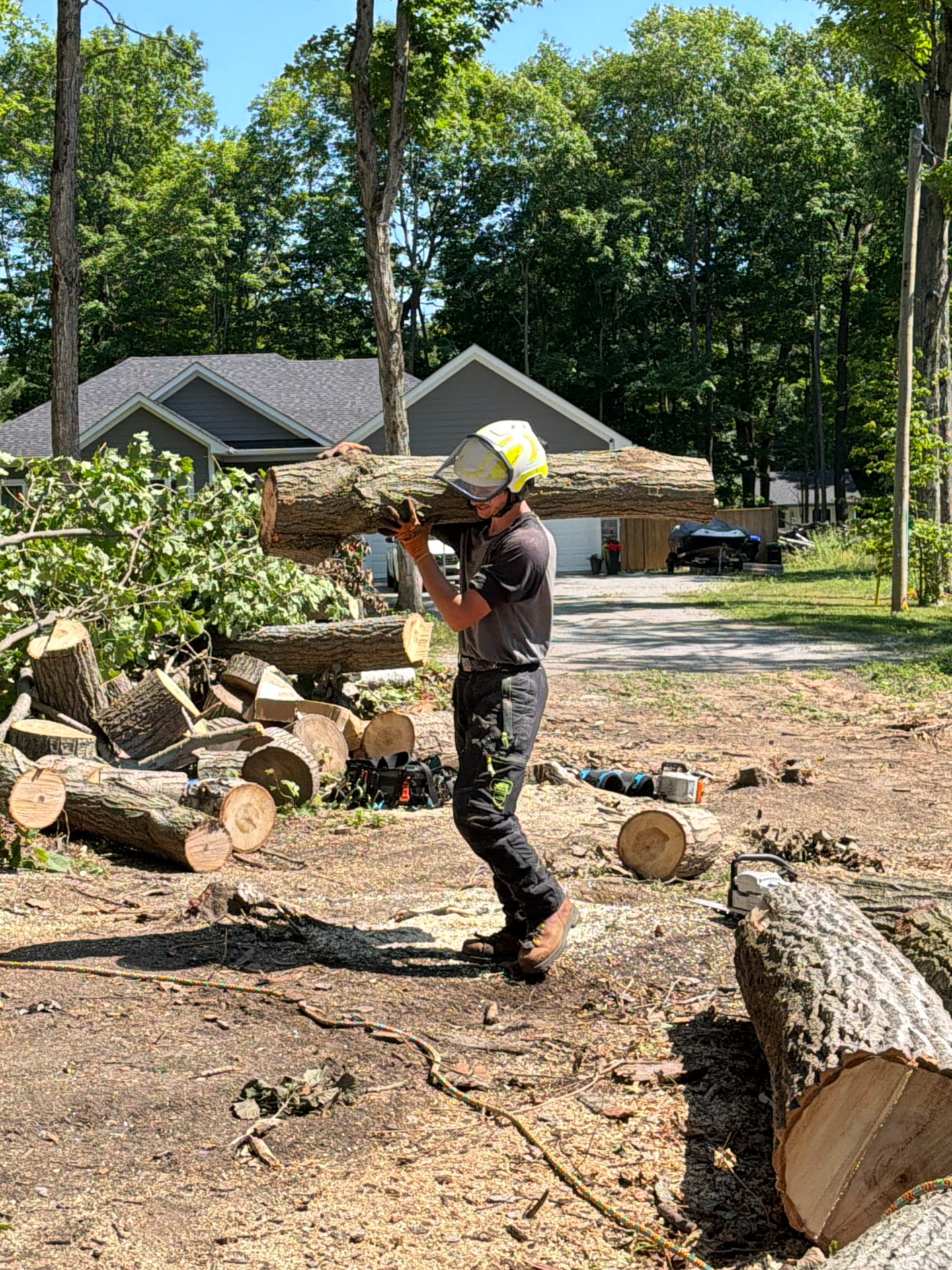 Christopher of Speedline Tree Service
