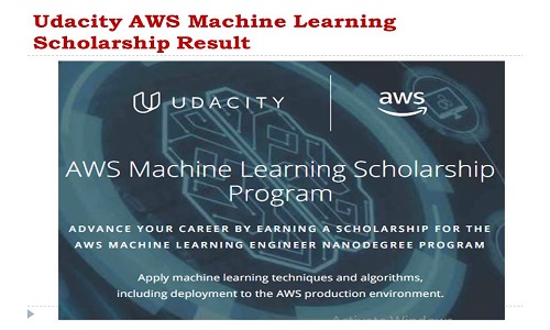 Udacity AWS Machine Learning Scholarship Result 2020Quiz Top Scorers