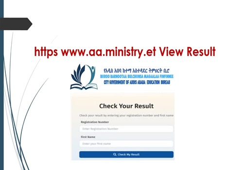 aa.ministry.et View Result 2018/ 2026