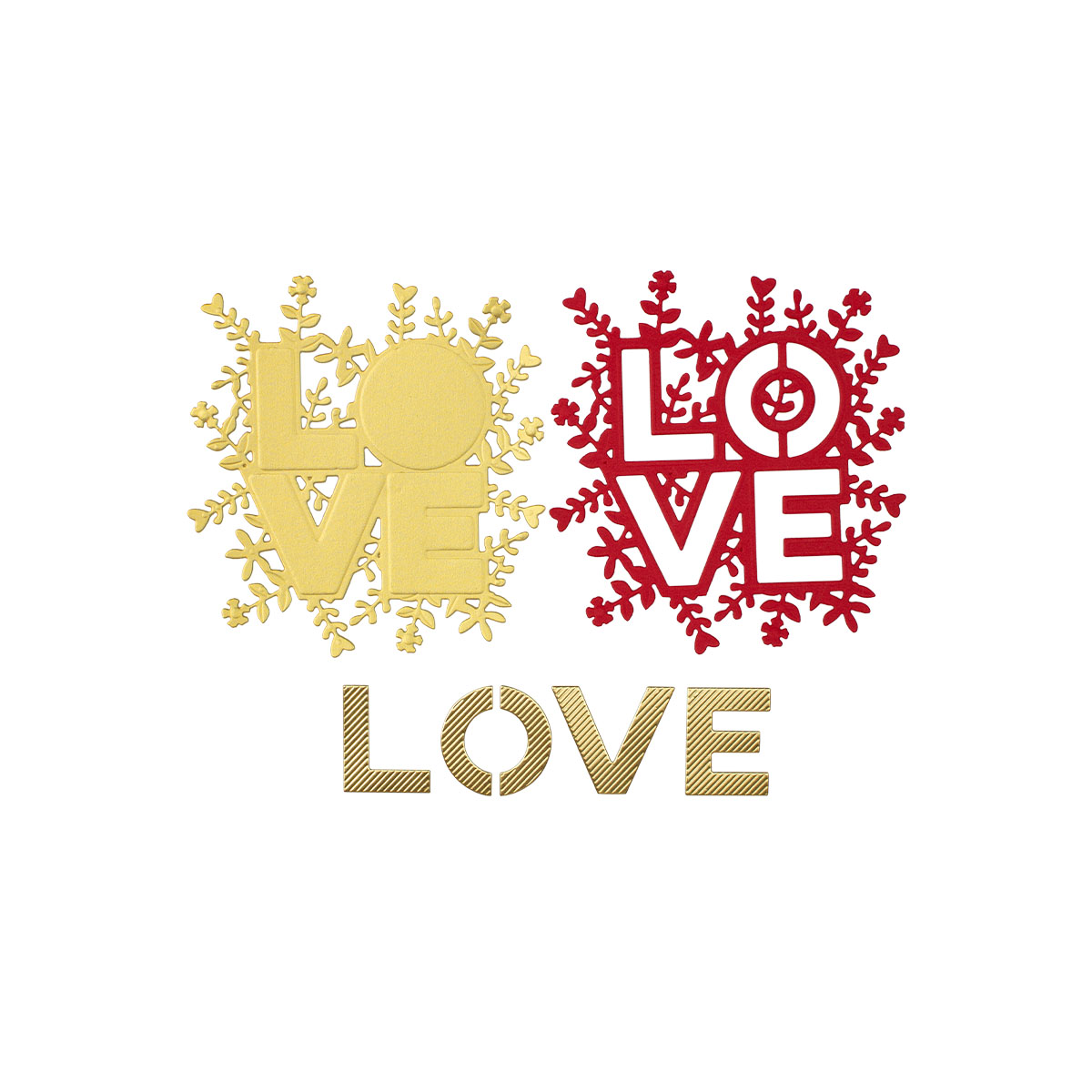 Spellbinders January 2020 Small Die of the Month is Here &ndash; Bold Love #SpellbindersClubKits #NeverStopMaking