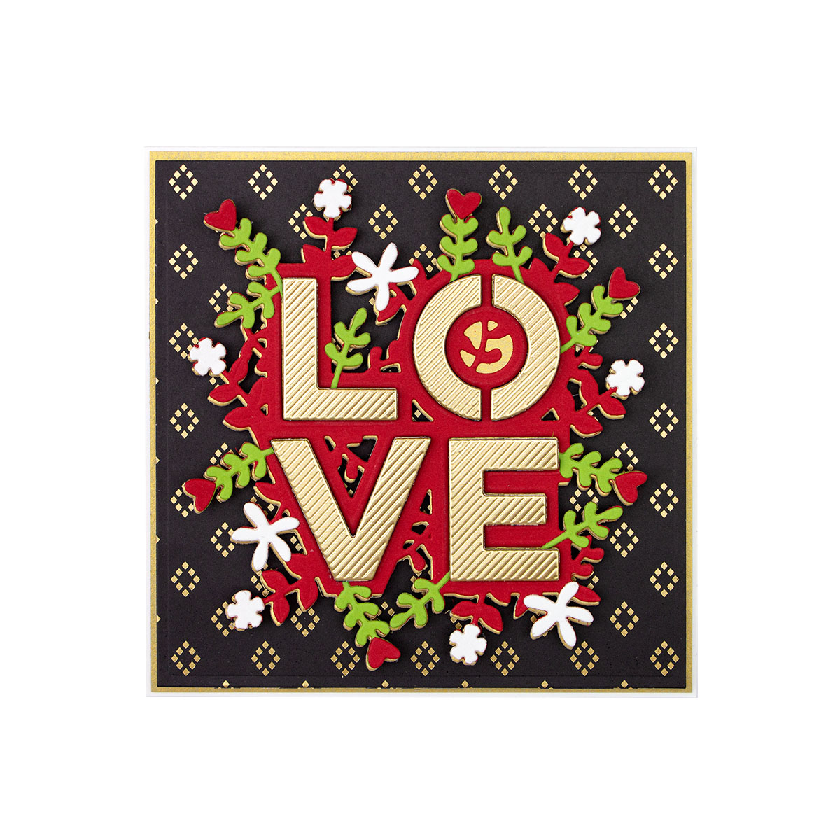 Spellbinders January 2020 Small Die of the Month is Here &ndash; Bold Love #SpellbindersClubKits #NeverStopMaking