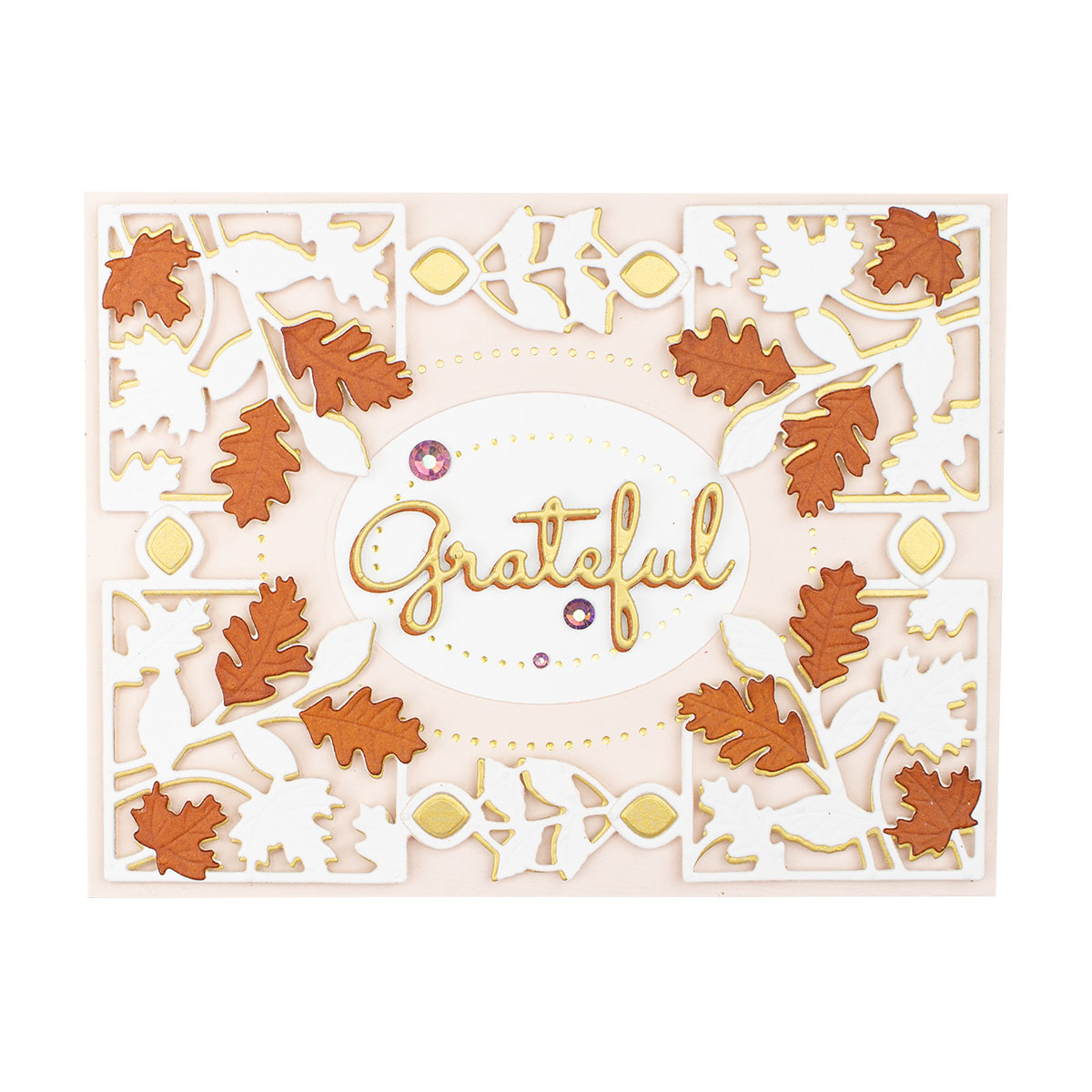 Spellbinders October 2020 Small Die of the Month is Here – Fall Leaves Card Creator #Spellbinders #SpellbindersClubKits #NeverStopMaking