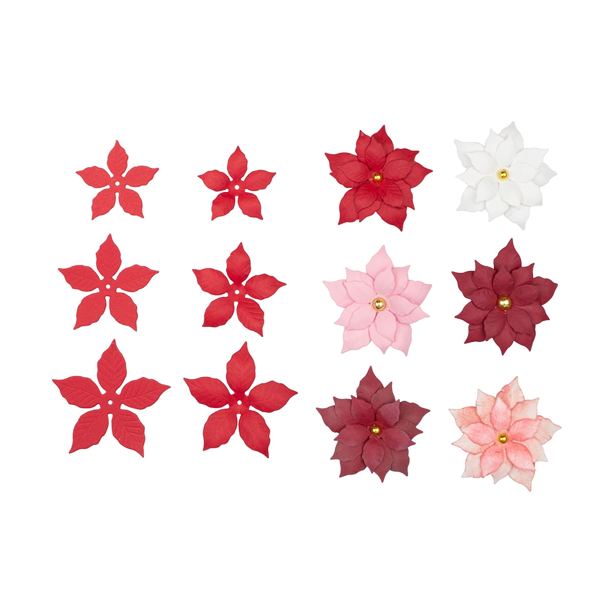 November 2020 Amazing Paper Grace Die of the Month is Here – Pop Up 3D Vignette Poinsettia Sleigh