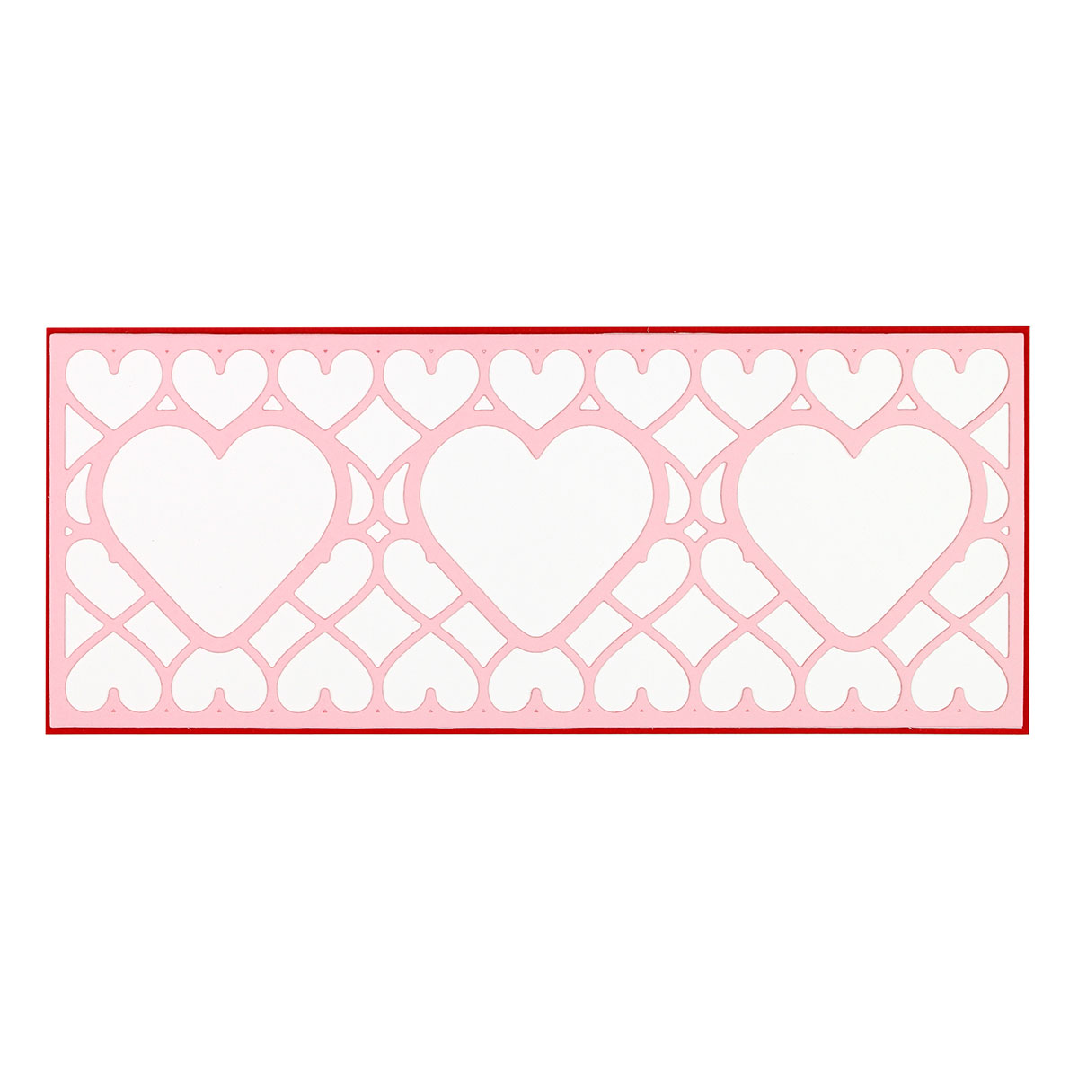 January 2021 Large Die of the Month is Here – Slimline Kaleidoscope Hearts