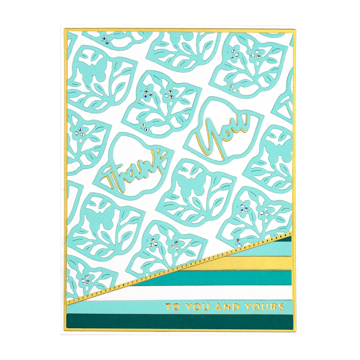 February 2021 Small Die of the Month Is Here – Trefoil Tile & Panel Card Creator