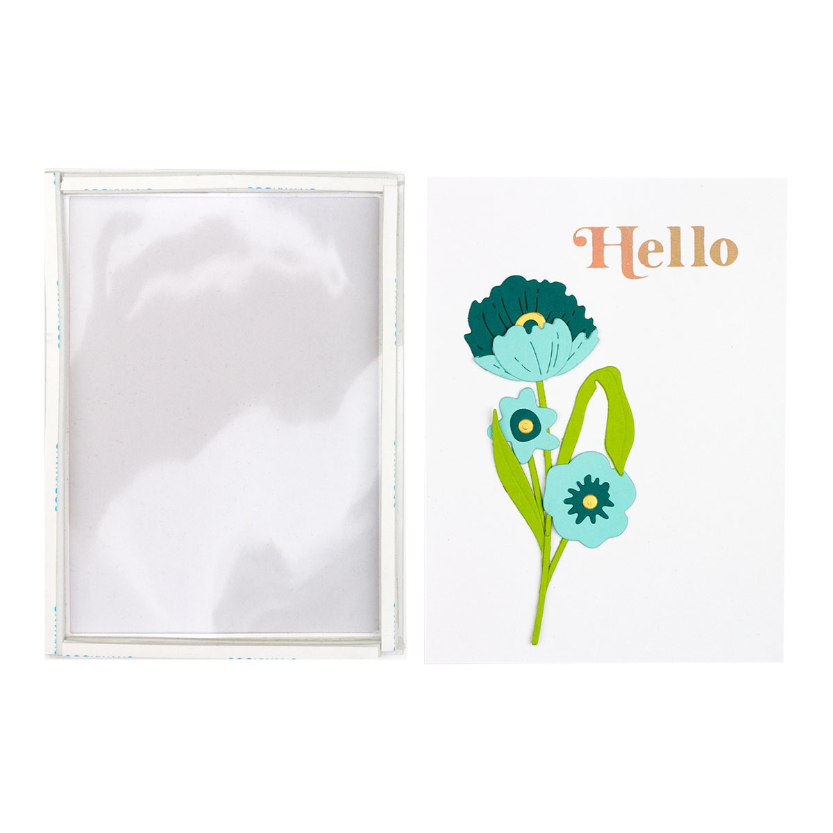 February 2021 Glimmer Hot Foil Kit of the Month is Here &ndash; Scalloped Rectangle Glimmer Essentials with Sentiments