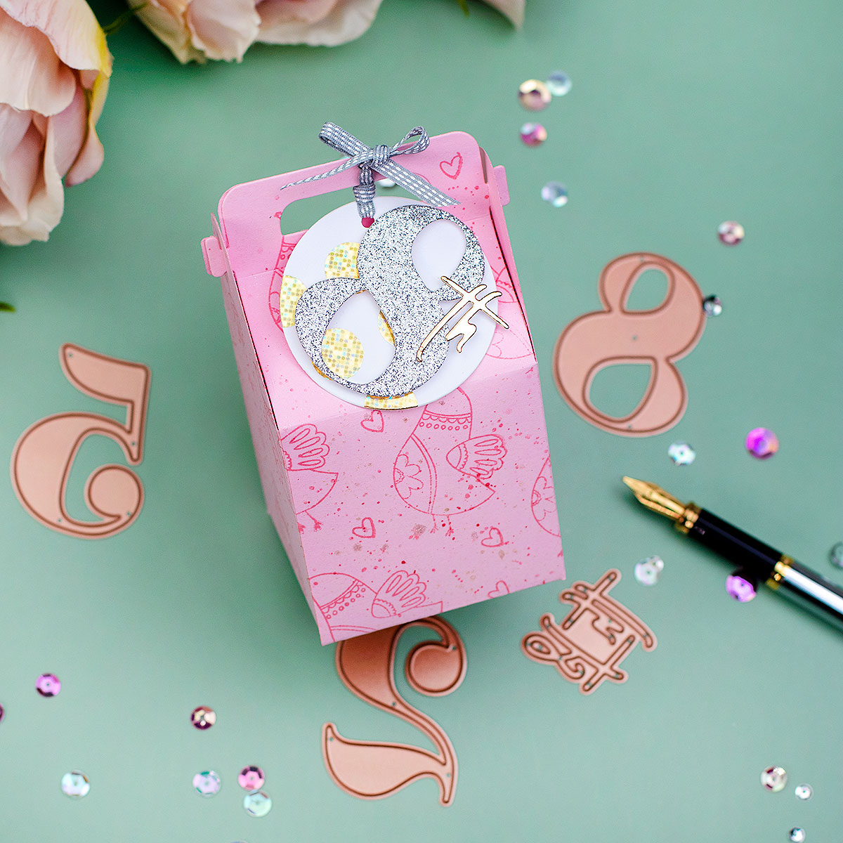 February 2021 Large Die of the Month is Here – Birthday Wishes for Everyone