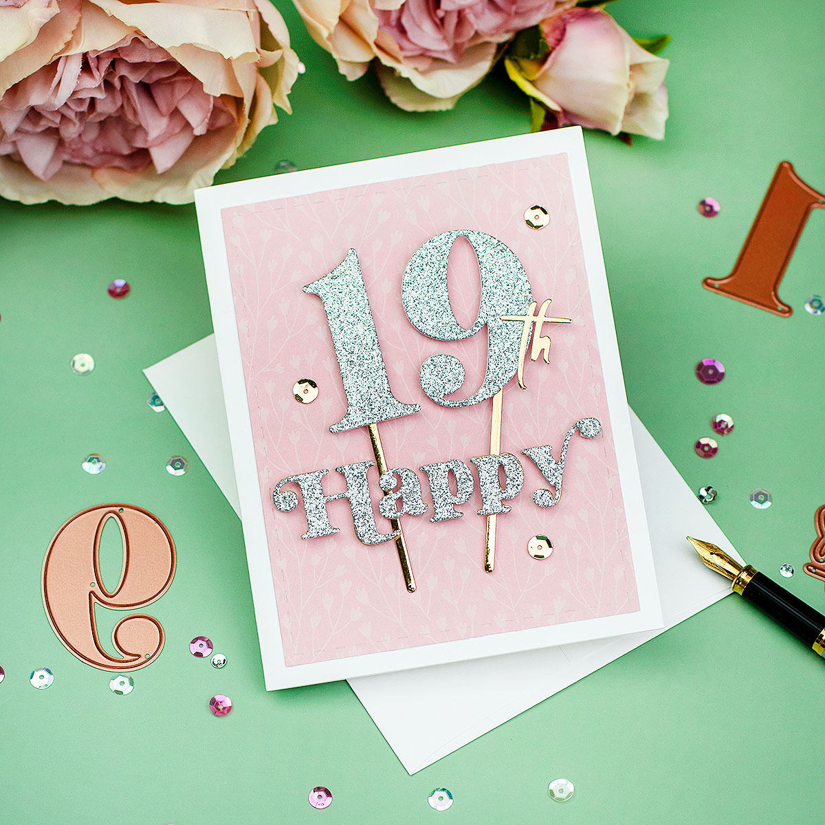 February 2021 Large Die of the Month is Here – Birthday Wishes for Everyone