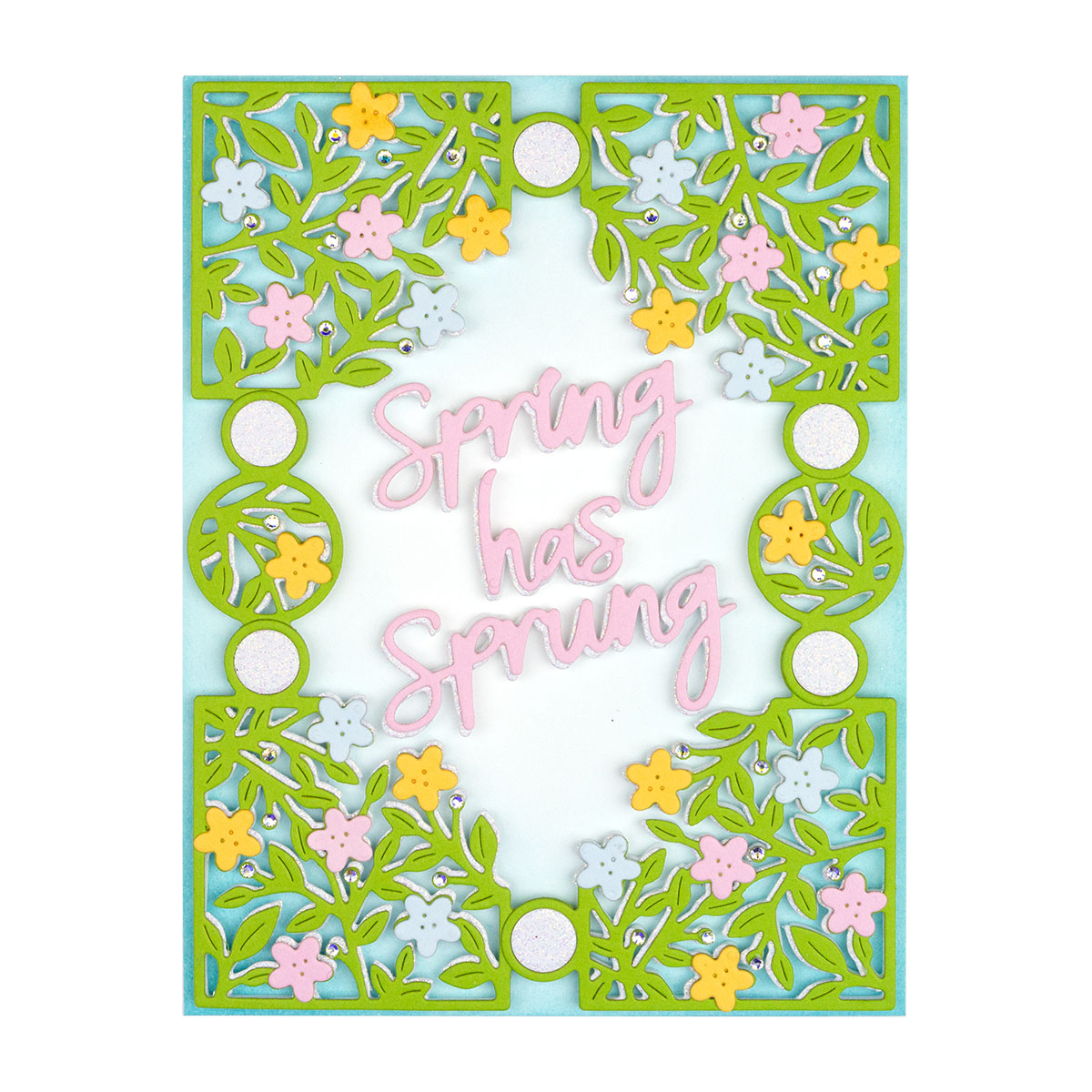 March 2021 Small Die of the Month Is Here – Spring Flowers Card Creator