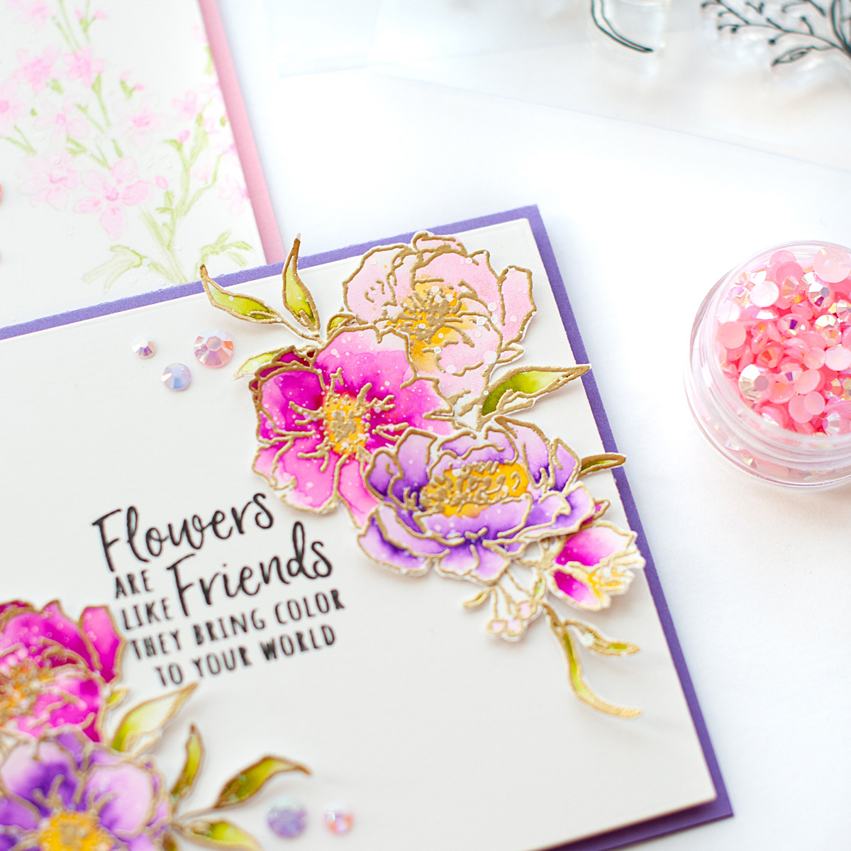 Watercolor Florals Card Set with Lea Lawson