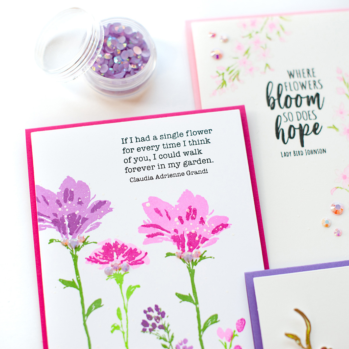Watercolor Florals Card Set with Lea Lawson