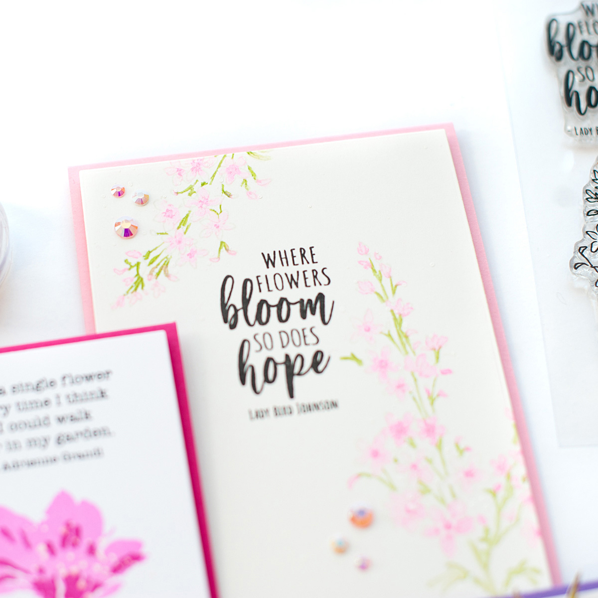 Watercolor Florals Card Set with Lea Lawson