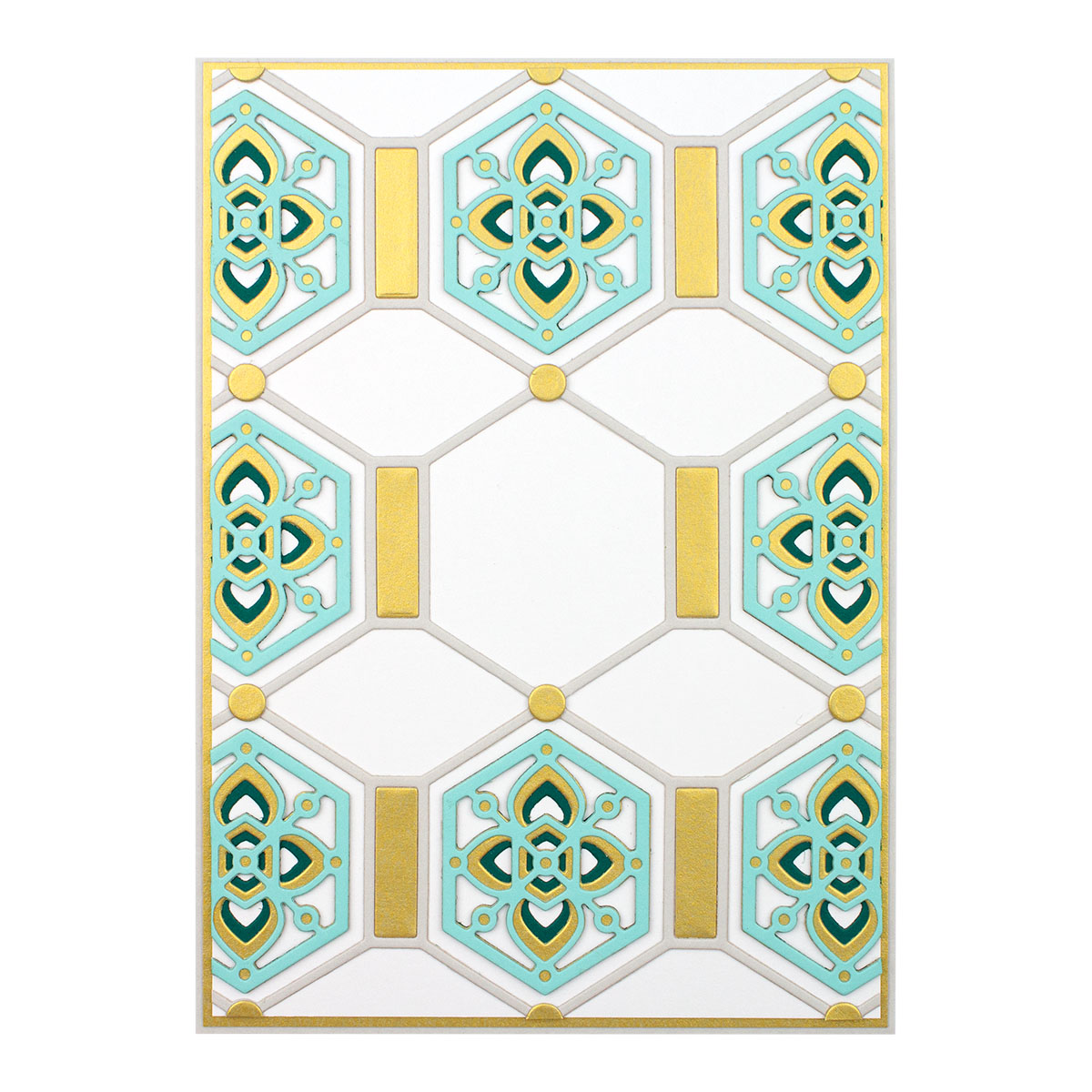 August 2021 Small Die of the Month Is Here – Hex Kaleidoscope Tile