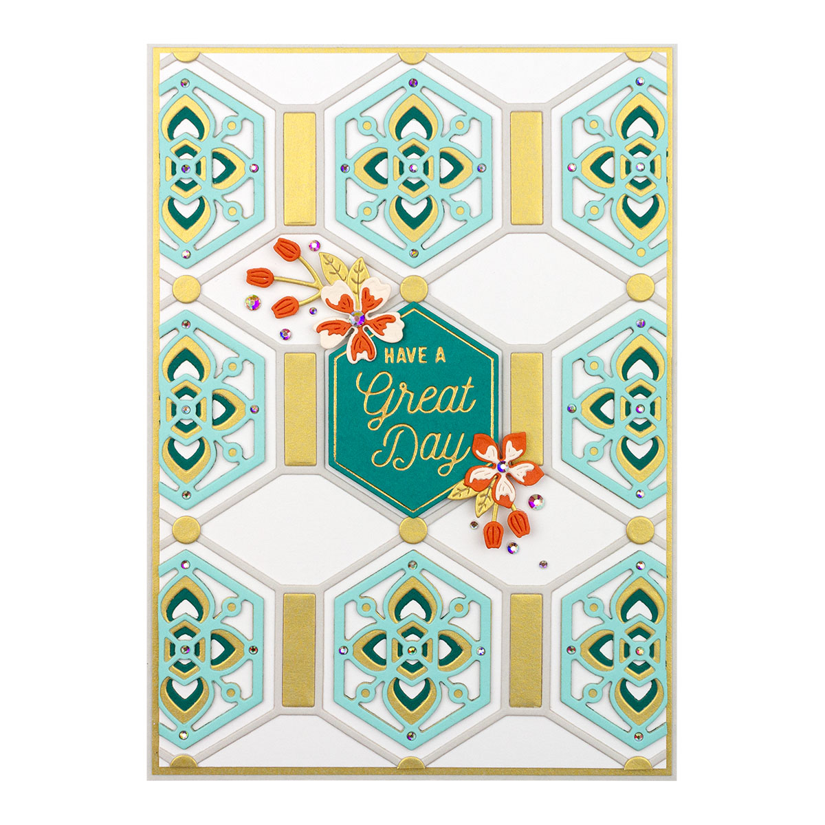 August 2021 Small Die of the Month Is Here – Hex Kaleidoscope Tile