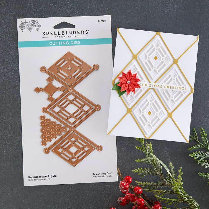Kaleidoscope Argyle Three Ways | Spellbinders Live