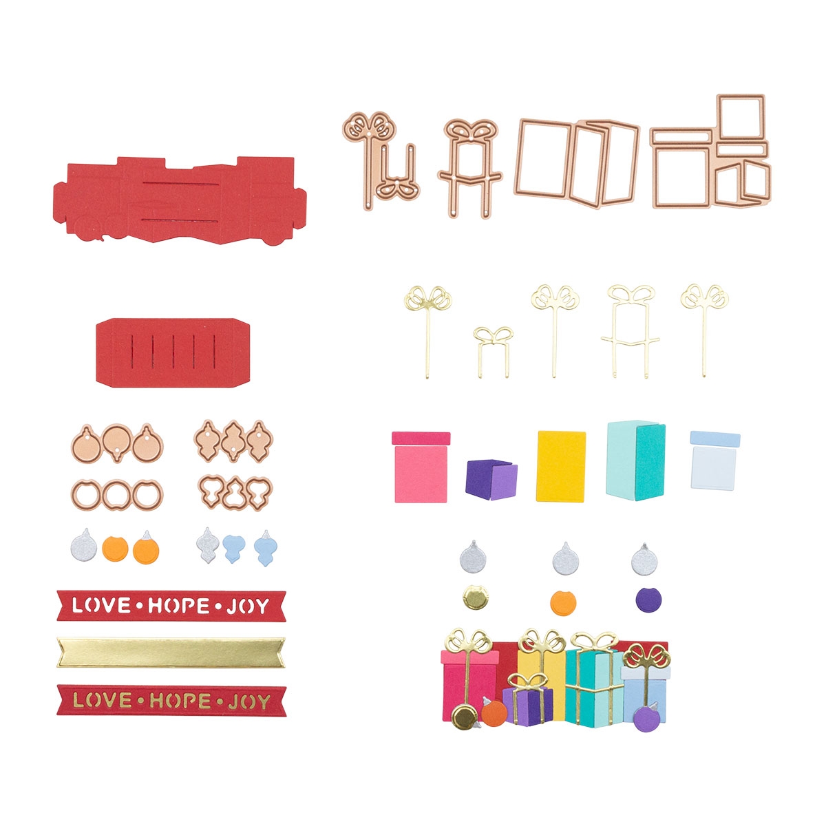 November 2021 Amazing Paper Grace Die of the Month Preview & Tutorials – Pop Up 3D Vignette Christmas Tree