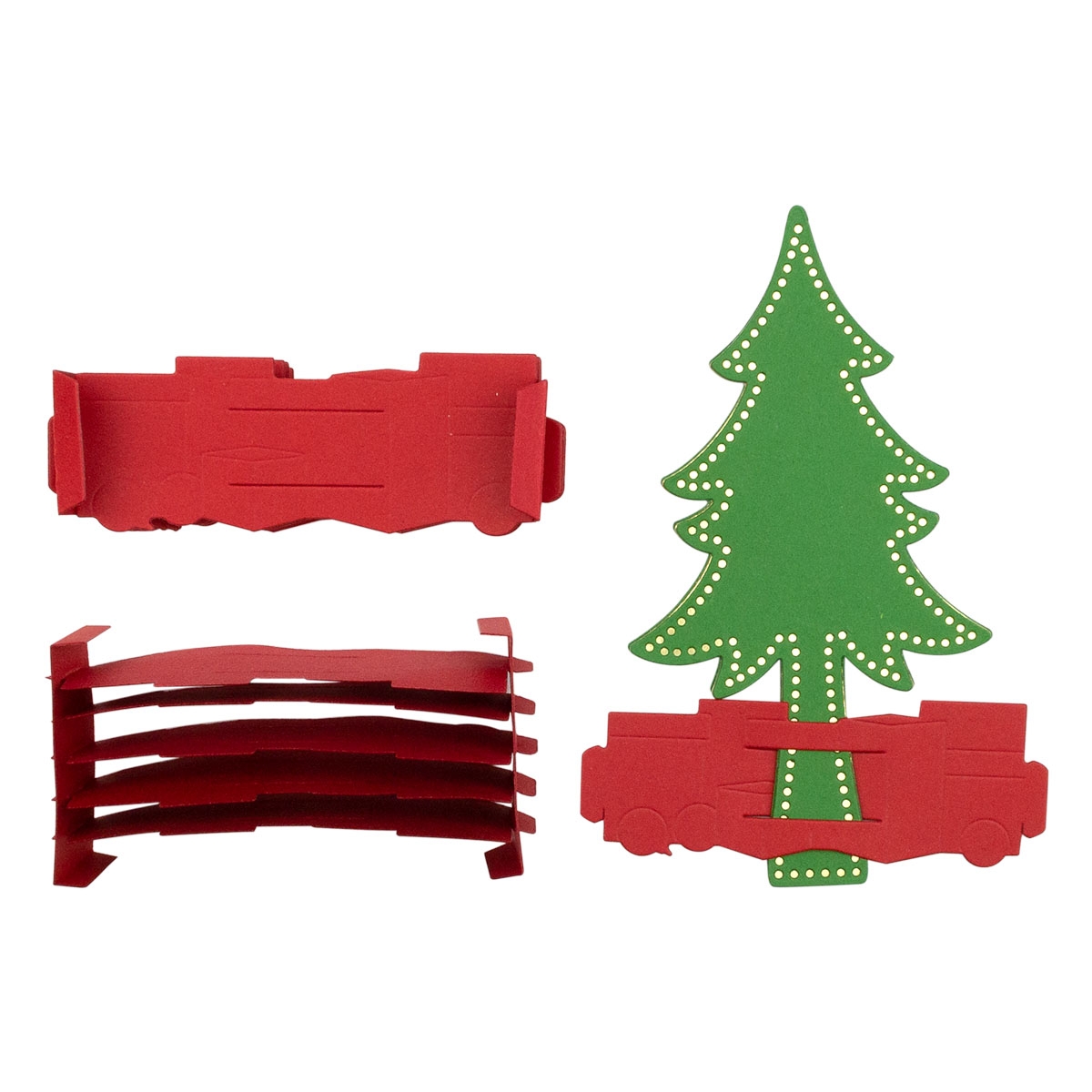 November 2021 Amazing Paper Grace Die of the Month Preview & Tutorials – Pop Up 3D Vignette Christmas Tree