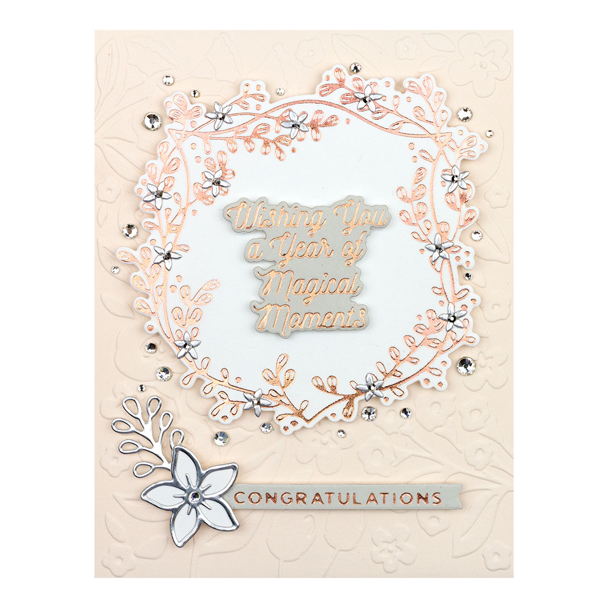 December 2021 Glimmer Hot Foil Kit of the Month Preview & Tutorials – Botanical Crest