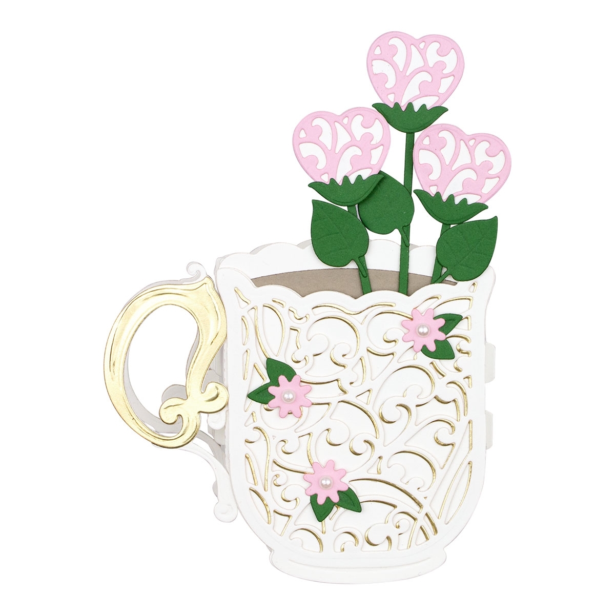 Pop Up Vignette Coffee Tea or Me