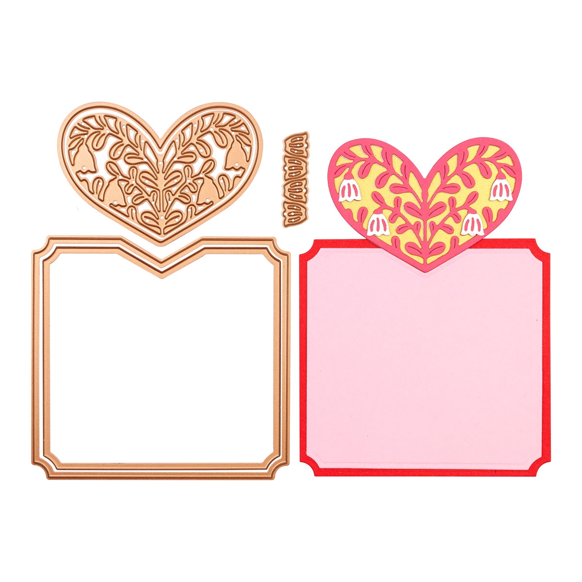 January 2022 Large Die of the Month Preview & Tutorials – A Pocket Full of Love