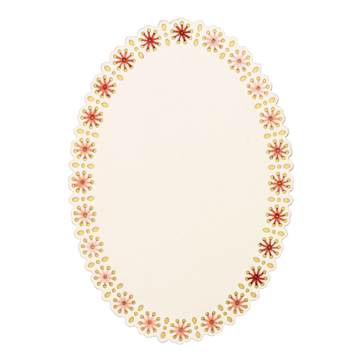 February 2022 Small Die of the Month Preview & Tutorials – Oval Stitch & Border