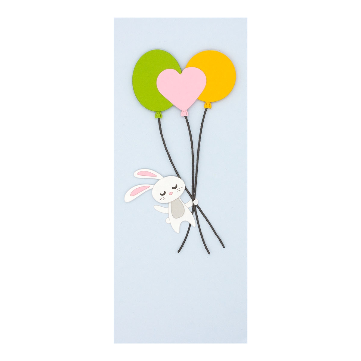 March 2022 Small Die of the Month Preview & Tutorials – Floating Bunny