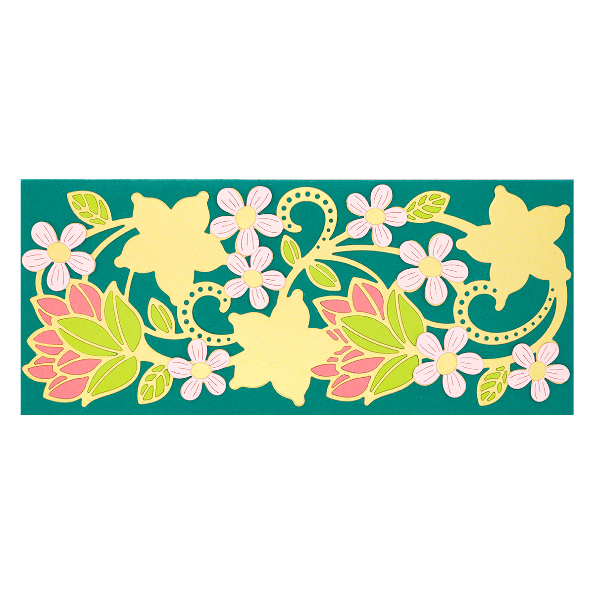 March 2022 Large Die of the Month Preview & Tutorials – Kaleidoscope Floral Slimline