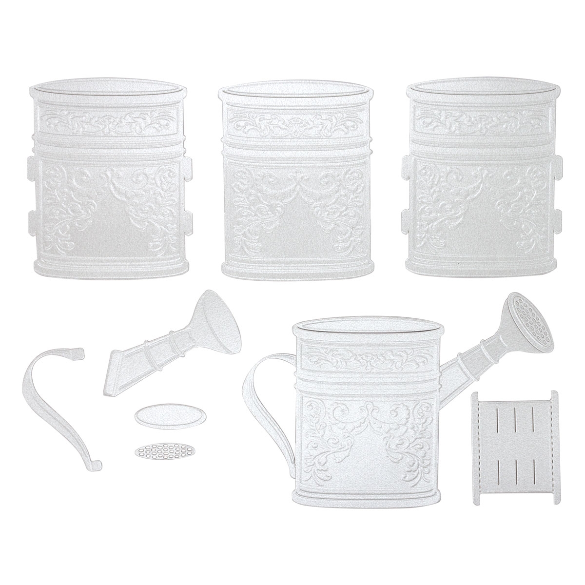 April 2022 Amazing Paper Grace Die of the Month Preview & Tutorials – Pop Up 3D Vignette Watering Can Bouquet