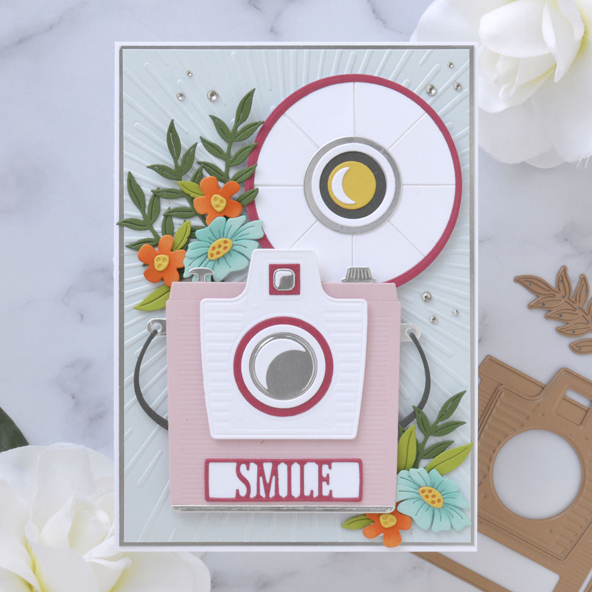 April 2022 Large Die of the Month Preview & Tutorials &ndash; Say Cheese