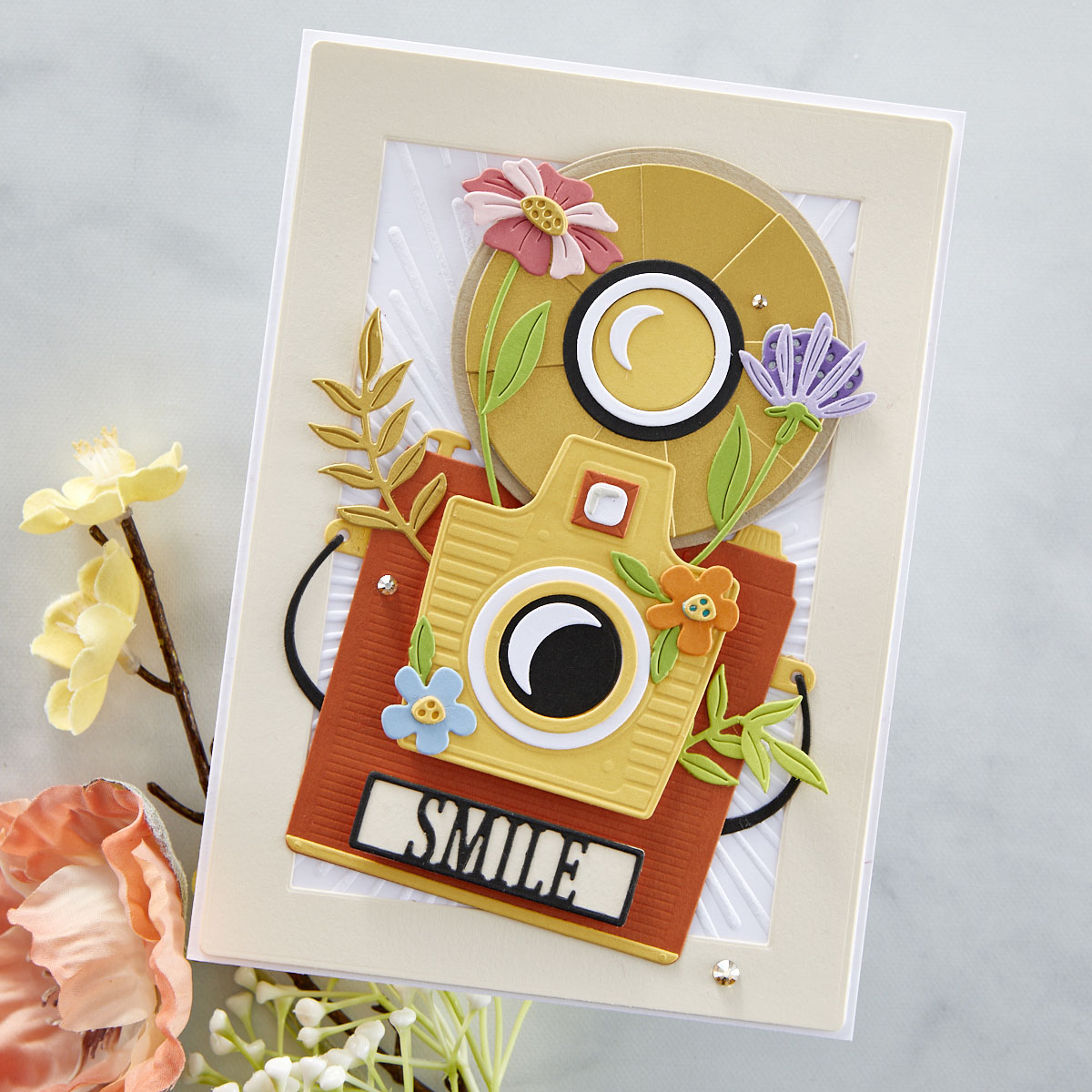 April 2022 Large Die of the Month Preview & Tutorials &ndash; Say Cheese