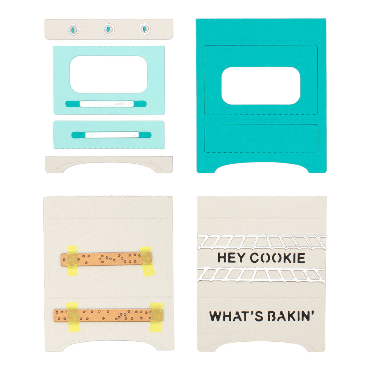 May 2022 Amazing Paper Grace Die of the Month Preview & Tutorials &ndash; Pop Up 3D Vignette What's Bakin' Oven
