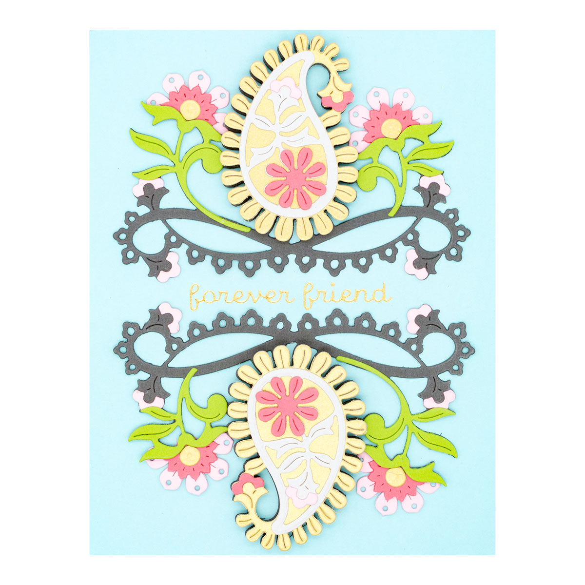 June 2022 Large Die of the Month Preview & Tutorials – Paisley Dreams