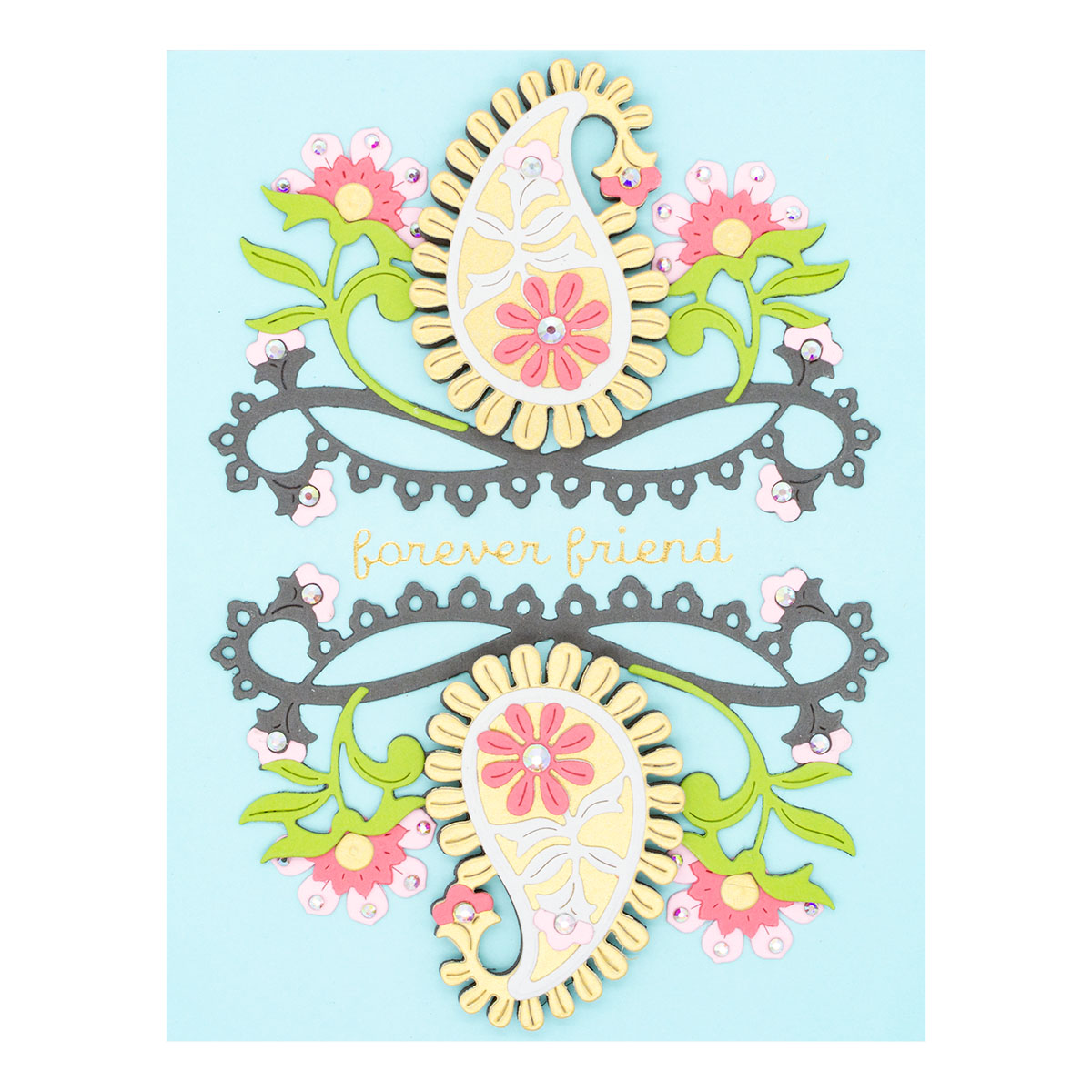 June 2022 Large Die of the Month Preview & Tutorials – Paisley Dreams