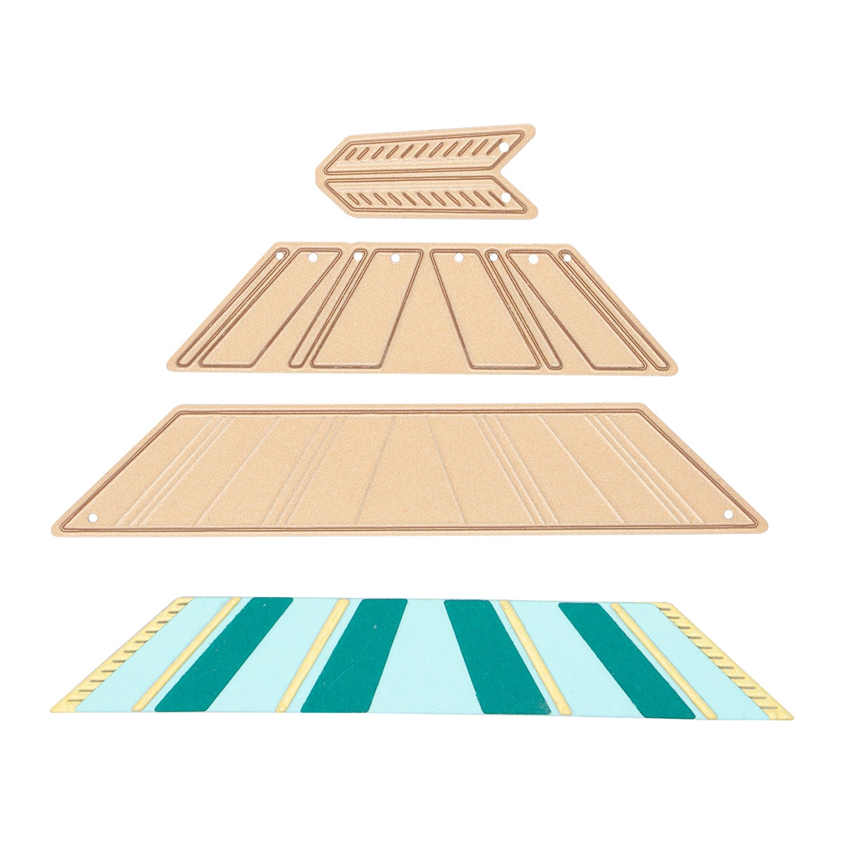 July 2022 Small Die of the Month Preview & Tutorials – Day at the Beach