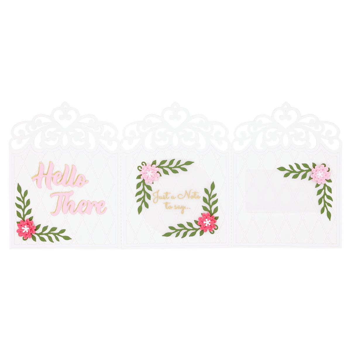July 2022 Amazing Paper Grace Die of the Month Preview & Tutorials – Tiara Trifold