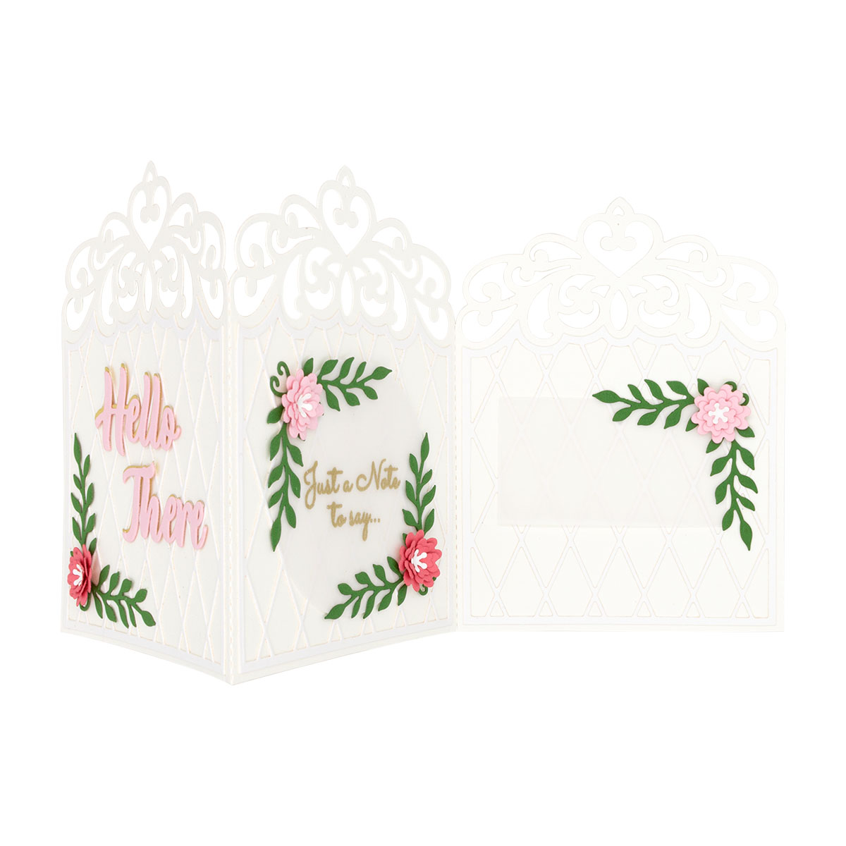 July 2022 Amazing Paper Grace Die of the Month Preview & Tutorials – Tiara Trifold