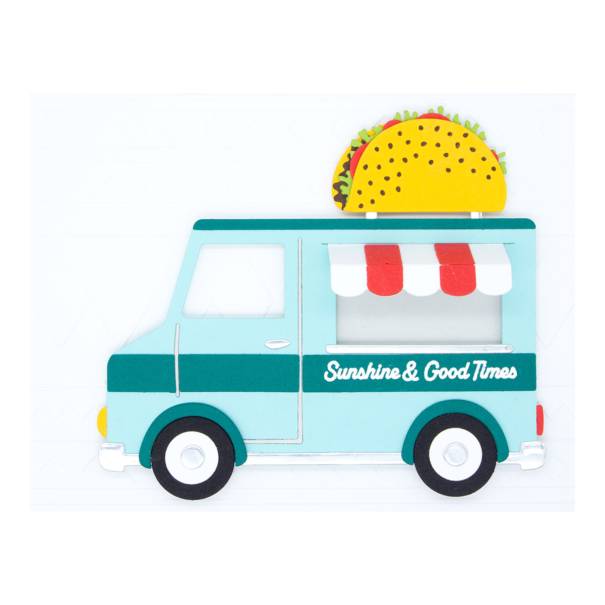 July 2022 Large Die of the Month Preview & Tutorials – Food Truck