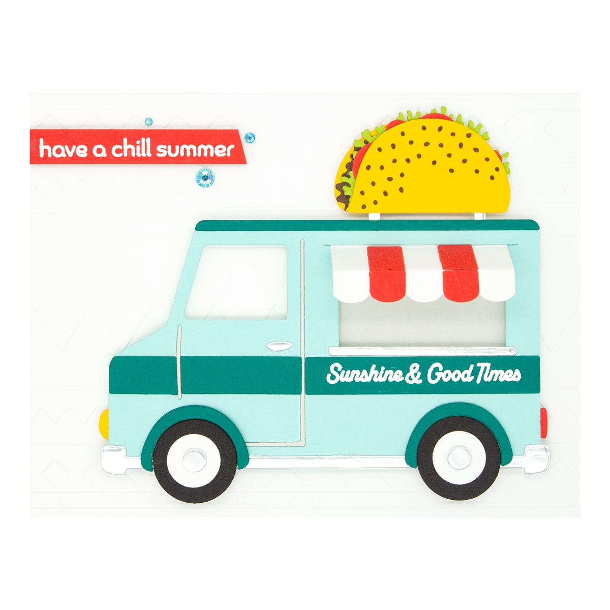 July 2022 Large Die of the Month Preview & Tutorials – Food Truck