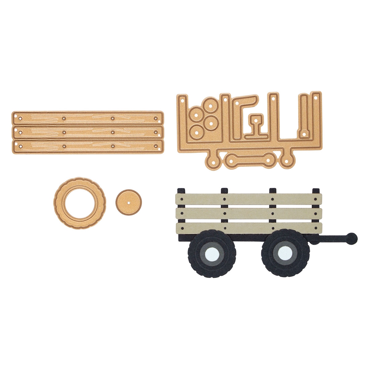 September 2022 Large Die of the Month Preview & Tutorials – Thankful Tractor