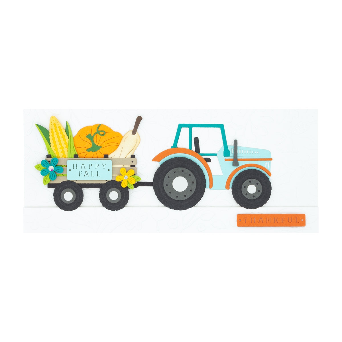 September 2022 Large Die of the Month Preview & Tutorials – Thankful Tractor